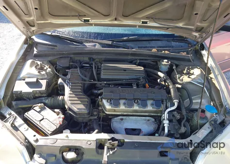 2003 Honda Civic Lx from USA, damaged, VIN JHMES165X3S001172